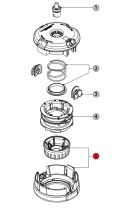 КАПАК + БУТОН ЗА КОРДОВА ГЛАВА EASYWORK D102ММ - K00401186 K00401186