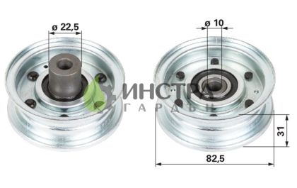 РОЛКА ОБТЯЖНА С ЛАГЕР STIGA 1134-5823-01, 387605014/0 - 6207116