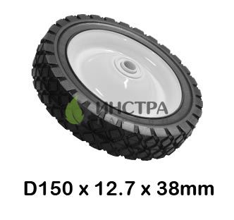 КОЛЕЛО ЗА КОСАЧКА МЕТАЛНО С ЛАГЕРИ D150ММ - 72-428