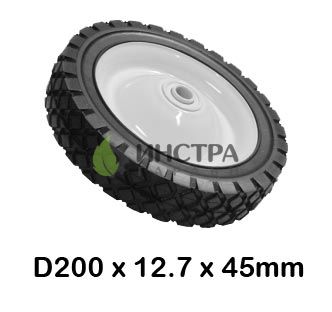КОЛЕЛО ЗА КОСАЧКА МЕТАЛНО С ЛАГЕРИ D200MM - 72-437