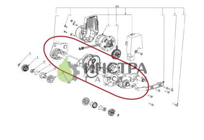 САМОХОД КОМПЛЕКТ LM2135E-SP - 2826067001