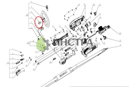 СКОБА РЪКОХВАТКА MULTI-TOOL - 3127651001 3127651001