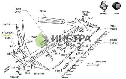 БОЛТ М10Х25 #311.21600 - 31121600