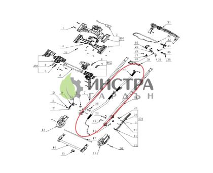 INTERNAL WIRE ASSY LM2135E-SP - 2826843001