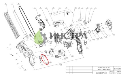 БЛОКИРОВКА ЛОСТ ГАЗ CS1800E, CS1610E - 3130335001