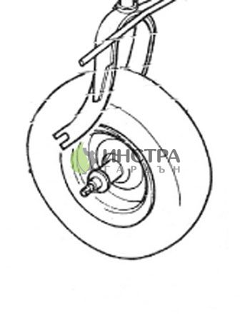 КОМПЛЕКТ  ДЖАНТА+ГУМА (ТРЕТО КОЛЕЛО) - 59203000