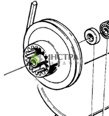 ШАЙБА ЗА ХИДРАВЛАВЛИЧНАТА ПОМПА BCS268 - 53120529 53120529