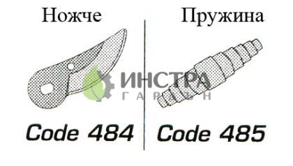 НОЖЧЕ РЕЗЕРВНО ЗА НОЖИЦА 456 - 484 484