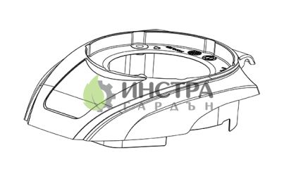 КАПАК  ДВИГАТЕЛ KOHLER XT, HD, XTX - 14 096 124-S