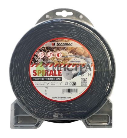 КОРДА D3.0ММ Х 46М (СПИРАЛНА, ЧЕРНА) - 05200293 05200293