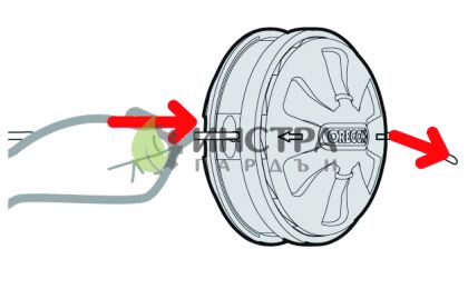ЗЪБЕН ВЕНЕЦ ЗА СТРАРТЕР RD200, 210 - 256R008
