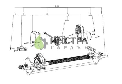 САМОХОД КОМПЛЕКТ ЗА LM2024E-SP - 2826561001