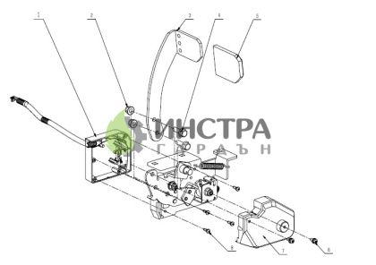 КРАЧНА СПИРАЧКА  ZT4200  И ZT5200E-L - 2827245002