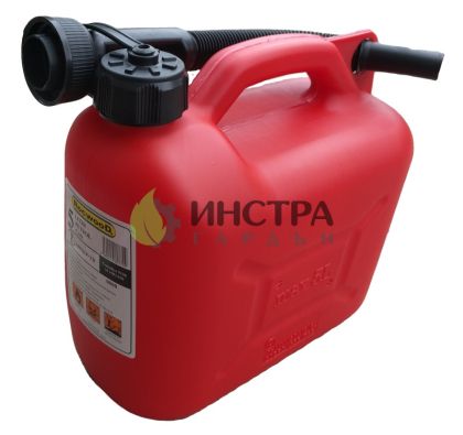 ТУБА ЗА БЕНЗИН 5L (ЧЕРВЕНА) - 0090R