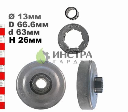 ВОДЕЩО КОЛЕЛО 325-7(С РИНГ) HQ141, HQ142 - 513447