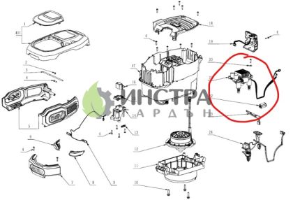 КОНТРОЛНА ПЛАТКА PCBA LM2024 - 2830191002