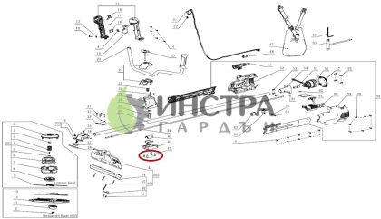БОЛТ С ВЪТРЕШЕН ШЕСТОСТЕН ЗА BCX3800 - 5620334004