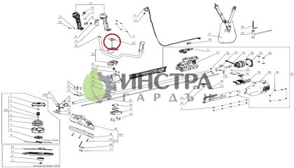 КРИЛЧАТ БОЛТ ЗА BCX3800E - 5640272001