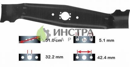 НОЖ 51.00 СМ WOLF 171051, 5522 - 90-817