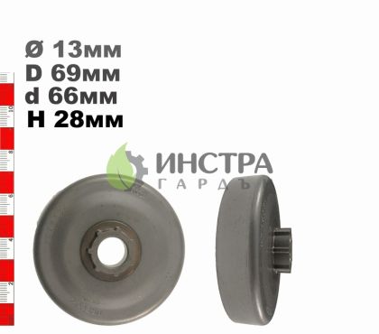 ВОДЕЩО КОЛЕЛО 1/4-9(С РИНГ) ST017, 018, 019 - 544658X