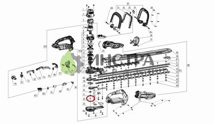 ЗЕГЕРКА ЗА НОЖА HT5100E/HT6500E - 5660007001