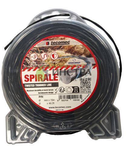 КОРДА D2.4ММ Х 15М (СПИРАЛНА, ЧЕРНА) - 05200288