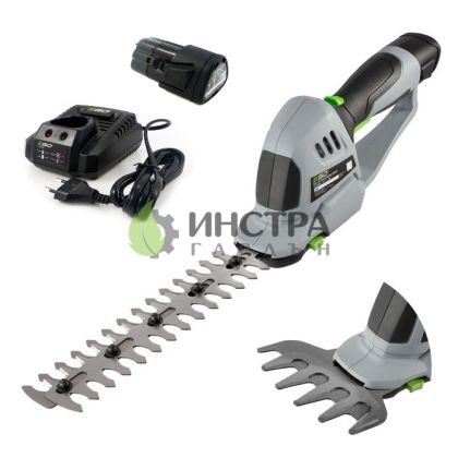 НОЖИЦА ЗА ХРАСТИ И ТРЕВА  12V + БАТЕРИЯ 2AH ЗАРЯДНО - CHT2001E