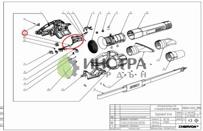 КОНТРОЛНА ПЛАТКА PCBA LB5800 - 2830399001