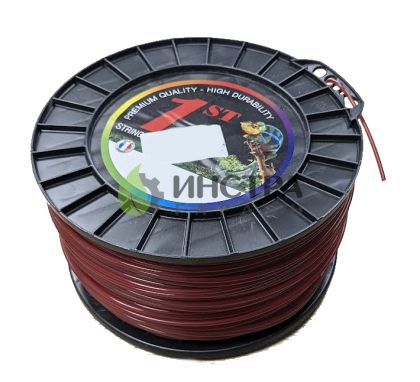 КОРДА D3.0MM X 168M (КРЪГЛА-ЧЕРВЕНА) - 08214