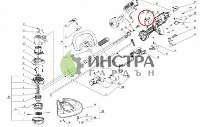 БУТОН ЗА ЗАКЛЮЧВАНЕ ЗА ST1300E-S - 3128088001