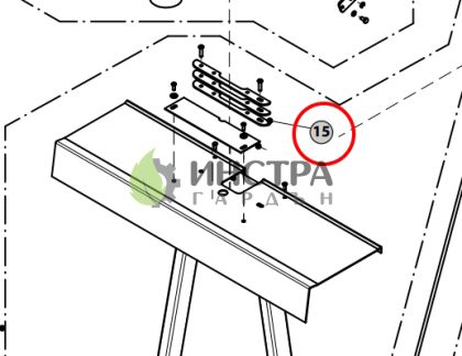 РЕЗЕРВНА ЧАСТ ЗА МАШИНА ЗА ЗАНИТВАНЕ - K00500117