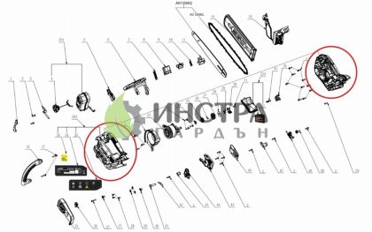 КОРПУС К-Т CS1200E - 3901118003