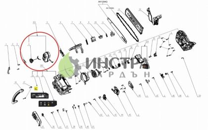 РЕЗЕРВОАР МАСЛО К-Т CS1200E - 2852159001