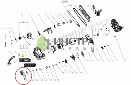 КАПАК ЗА ВЕРИГАТА CS1200E - 2852481001