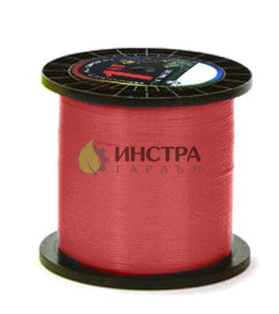 КОРДА D2.4ММ Х 207М  (КВАДРАТ,ЧЕРВЕНА) - DI037-T1