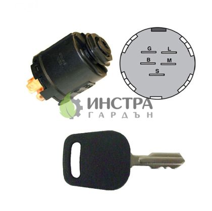 КЛЮЧ КОНТАКТЕН УНИВЕРСАЛЕН (3 ПОЗИЦИИ, 5 КЛЕМИ) - 2301992