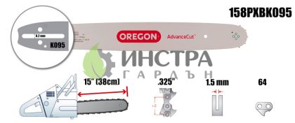 ШИНА 15``-325``-1.5ММ(CONTROLCUT) - 158PXLBK095
