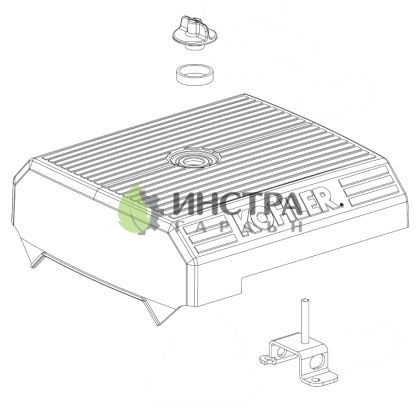 КАПАК ВЪЗДУШЕН ФИЛТЪР К-Т KOHLER CH18 - CH25, CH620 - CH740 - 24 743 06-S