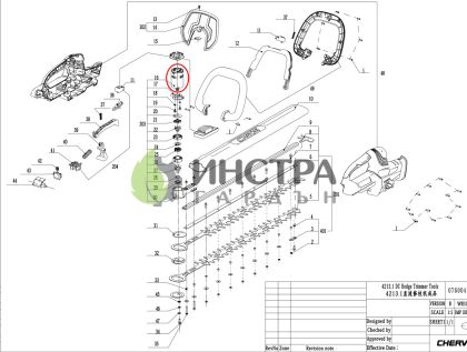 ЕЛЕКТРОМОТОР HT2400E - 2820184002