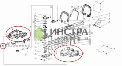 КОРПУС ЗА HT2000,  51СМ - 2824930001