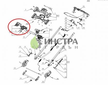 КОМПЛЕКТ СГЛОБКА ЗА  ДРЪЖКА ДЯСНА - LM2130E-SP - 2826768002