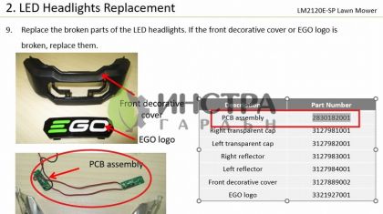 ПЛАТКИ С LED СВЕТЛИНИ - LM2120E-SP; LM2020E; LM2020E-SP - 2830182001