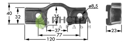 ГЛАВА ЗА НОЖА ПЛАСТМАСОВА BCS 6/7 СЕРИЯ - 48494