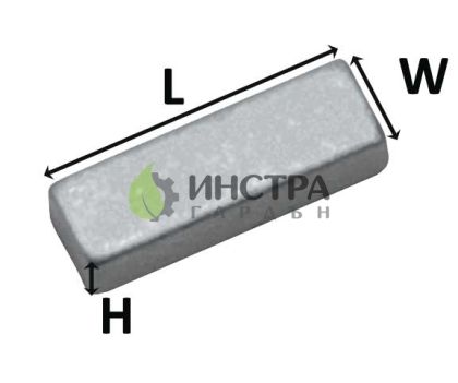 ШПОНКА 6X6X10 RD/2 498R035 - 498R035