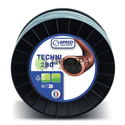 КОРДА D2.5ММ Х 324М TECHNI 280° (КРЪГЛА) - 545822