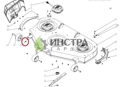 ГАЙКА ЗА ПРОТИВОТЕЖЕСТ ЗА  ZT4200 - 5630371001