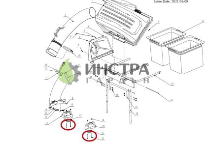 БОЛТ ЗА ПРОТИВОТЕЖЕСТ ЗА ZT4200 - 5640313001