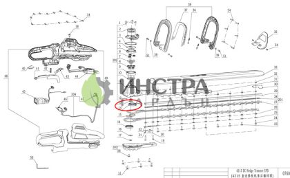 ВТУЛКОВ ЛАГЕР ЗА ЕКСЦЕНТРИКА HTX6500 - 5700329001