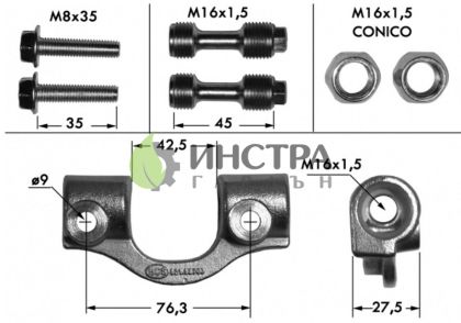ГЛАВА ЗА НОЖА К-Т BCS СЕРИЯ 6/7 - 59258753