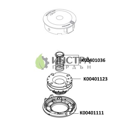 БУТОН-РОЛКА ЗА КОРДОВА ГЛАВА 5070911 - K00401123